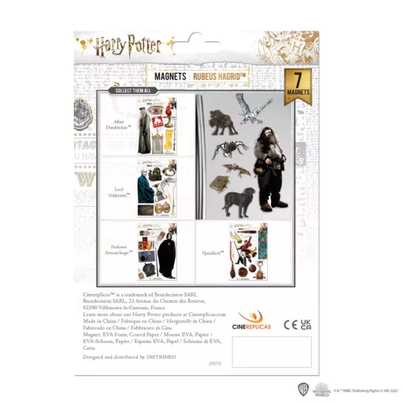 Harry Potter - Hagrid habmágnes készlet