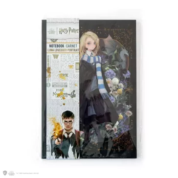   Harry Potter - Luna Lovegood portré puhafedeles jegyzetfüzet