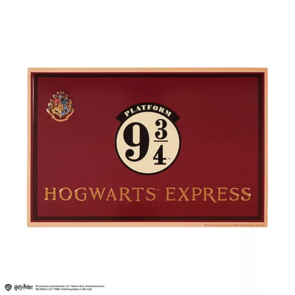 Harry Potter - 9 és 3/4. vágány alumínium dekorációs tábla Harry Potter - 9 és 3/4. vágány alumínium dekorációs tábla