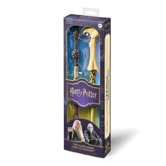Harry Potter - Lord Voldemort varázspálca és Bodzapálca szett Harry Potter - Lord Voldemort varázspálca és Bodzapálca szett