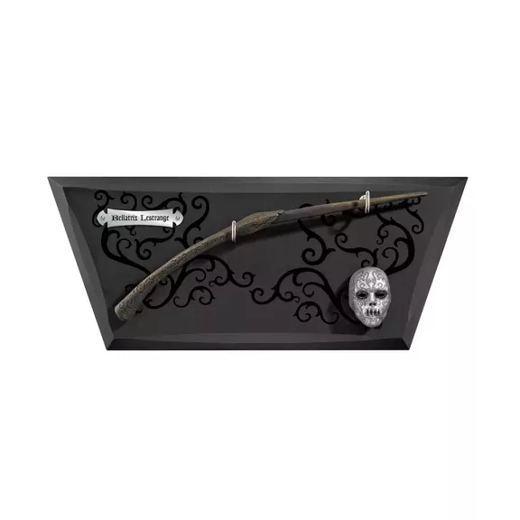 Harry Potter Bellatrix Lestrange Varázspálca és Halálfaló Maszk Tartóval Harry Potter Bellatrix Lestrange Varázspálca és Halálfaló Maszk Tartóval