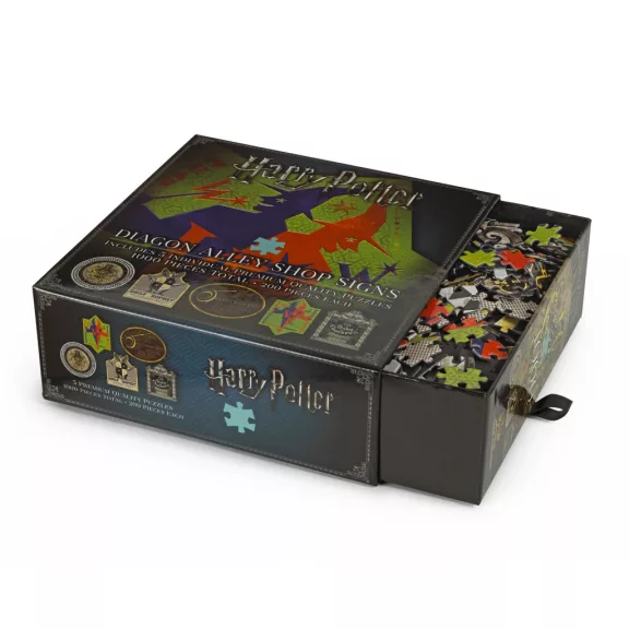 Harry Potter – Abszol úti bolttáblák puzzle szett (5 x 200 db)