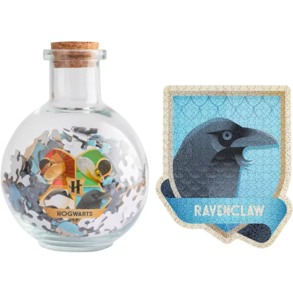 Harry Potter - Hollóhát 331 darabos puzzle üveg fiolában Harry Potter - Hollóhát 331 darabos puzzle üveg fiolában