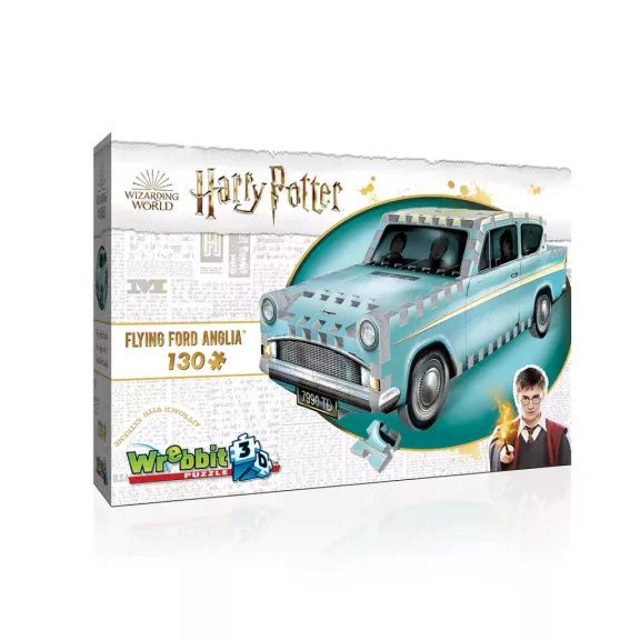 Harry Potter - Weasley család repülő autója 130 darabos Wrebbit 3D puzzle