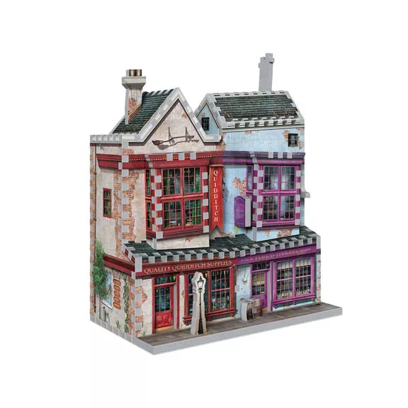 Harry Potter - Kviddics a javából és Slug & Jiggers patika 305 darabos Wrebbit 3D puzzle Harry Potter - Kviddics a javából és Slug & Jiggers patika 305 darabos Wrebbit 3D puzzle