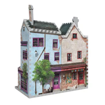   Harry Potter - Kviddics a javából és Slug & Jiggers patika 305 darabos Wrebbit 3D puzzle