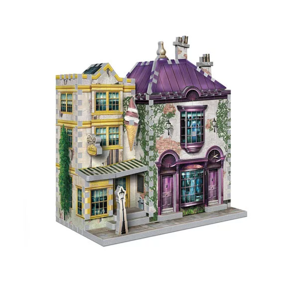 Harry Potter - Madam Malkin talárszabászata és Florean Fortescue fagylaltozója 2290 darabos Wrebbit 3D puzzle Harry Potter - Madam Malkin talárszabászata és Florean Fortescue fagylaltozója 2290 darabos Wrebbit 3D puzzle