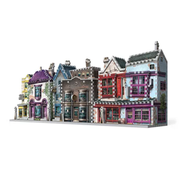 Harry Potter - Madam Malkin talárszabászata és Florean Fortescue fagylaltozója 2290 darabos Wrebbit 3D puzzle Harry Potter - Madam Malkin talárszabászata és Florean Fortescue fagylaltozója 2290 darabos Wrebbit 3D puzzle