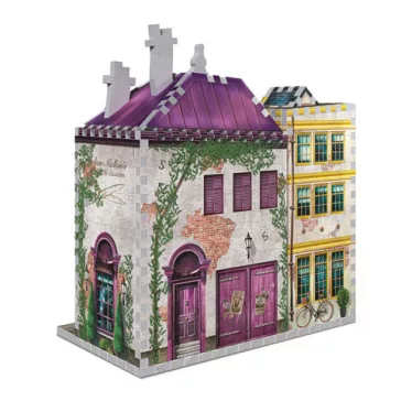  Harry Potter - Madam Malkin talárszabászata és Florean Fortescue fagylaltozója 2290 darabos Wrebbit 3D puzzle