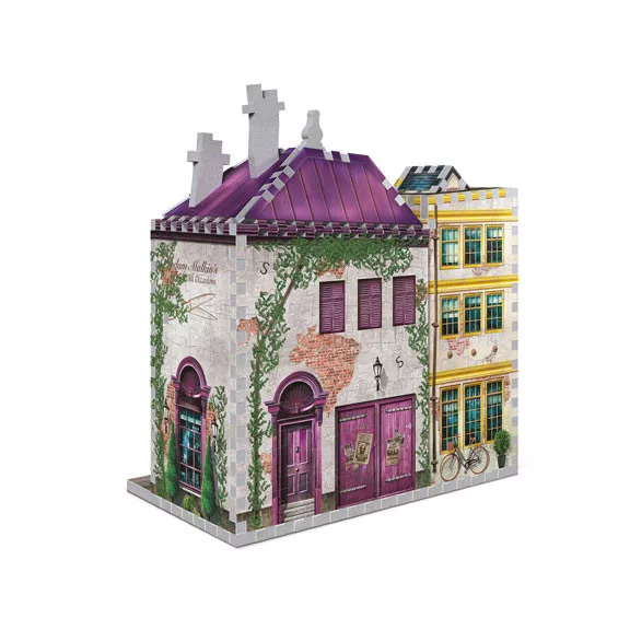 Harry Potter - Madam Malkin talárszabászata és Florean Fortescue fagylaltozója 2290 darabos Wrebbit 3D puzzle Harry Potter - Madam Malkin talárszabászata és Florean Fortescue fagylaltozója 2290 darabos Wrebbit 3D puzzle