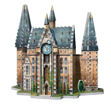   Harry Potter - Roxfort óratorony 420 darabos Wrebbit 3D puzzle