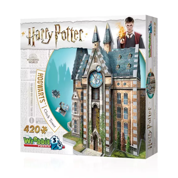 Harry Potter - Roxfort óratorony 420 darabos Wrebbit 3D puzzle Harry Potter - Roxfort óratorony 420 darabos Wrebbit 3D puzzle