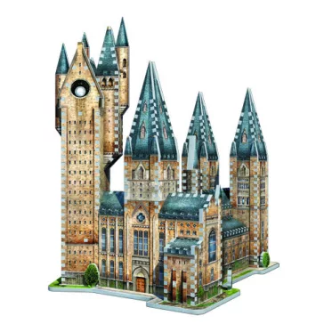   Harry Potter - Roxfort csillagvizsgáló torony 875 darabos Wrebbit 3D puzzle