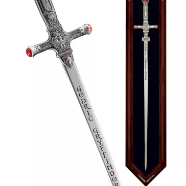   Harry Potter – Griffendél Godrik kard replika falitartóval (86 cm)