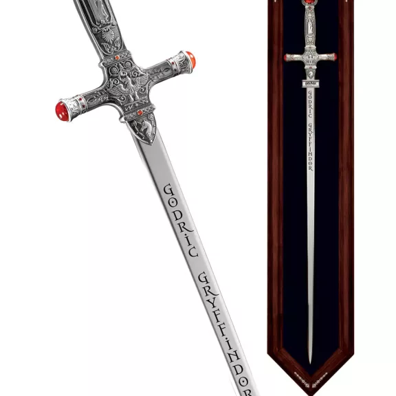 Harry Potter – Griffendél Godrik kard replika falitartóval (86 cm) Harry Potter – Griffendél Godrik kard replika falitartóval (86 cm)