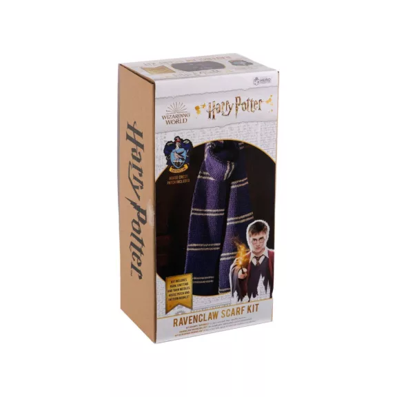 Harry Potter - Hollóhát mintás sál készítő kötőkészlet szett