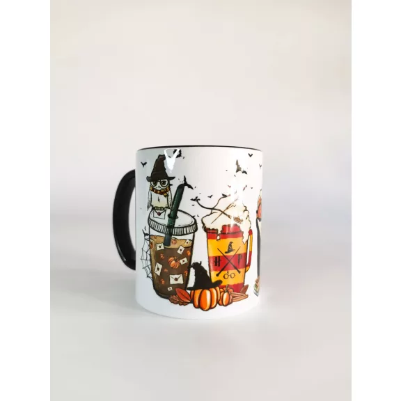 Harry Potter Halloween bögre fekete belsővel - limitált kiadás Harry Potter Halloween bögre fekete belsővel - limitált kiadás